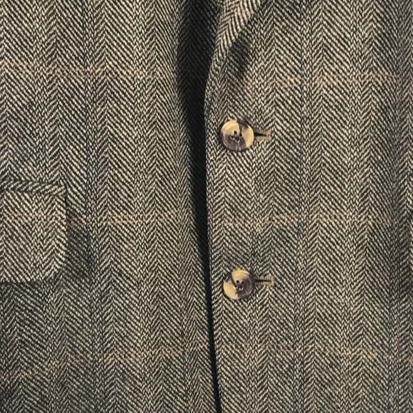 Lands’ End Sport Coat 44 Regular Lambs & Merino Wool blend Blazer - Picture 3 of 16